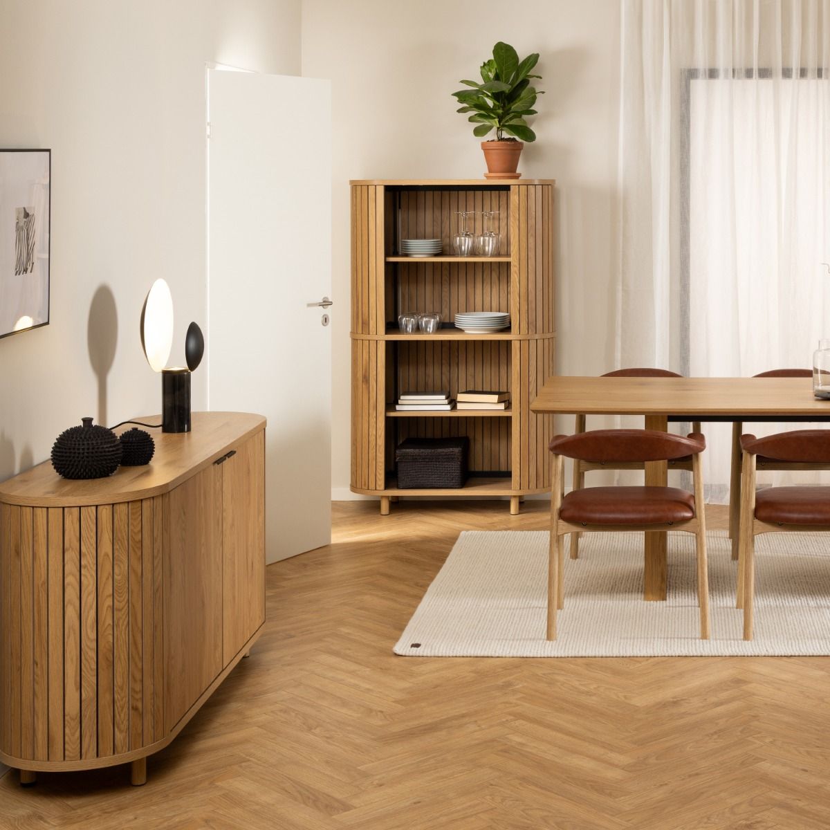 Colima 2 Door Sideboard in Brown