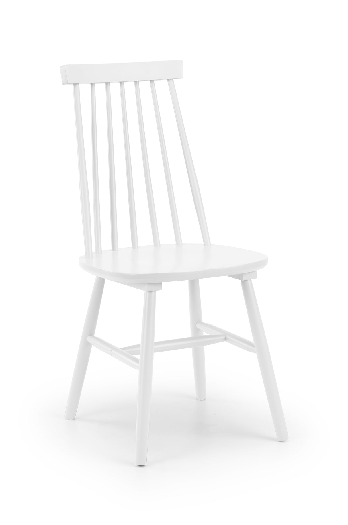 Alassio Spindle Back Dining Chair - White