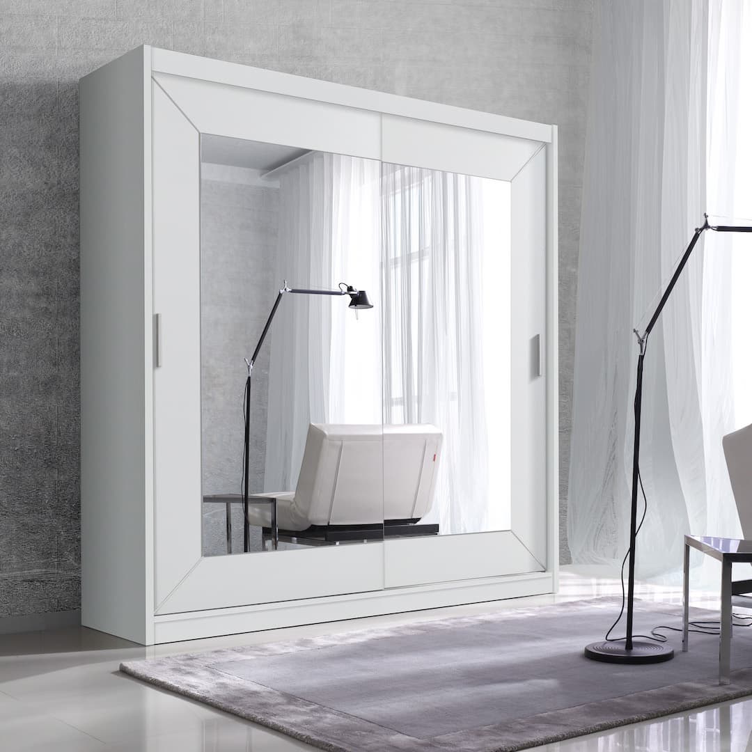 Alfa Mirrored Sliding Door Wardrobe