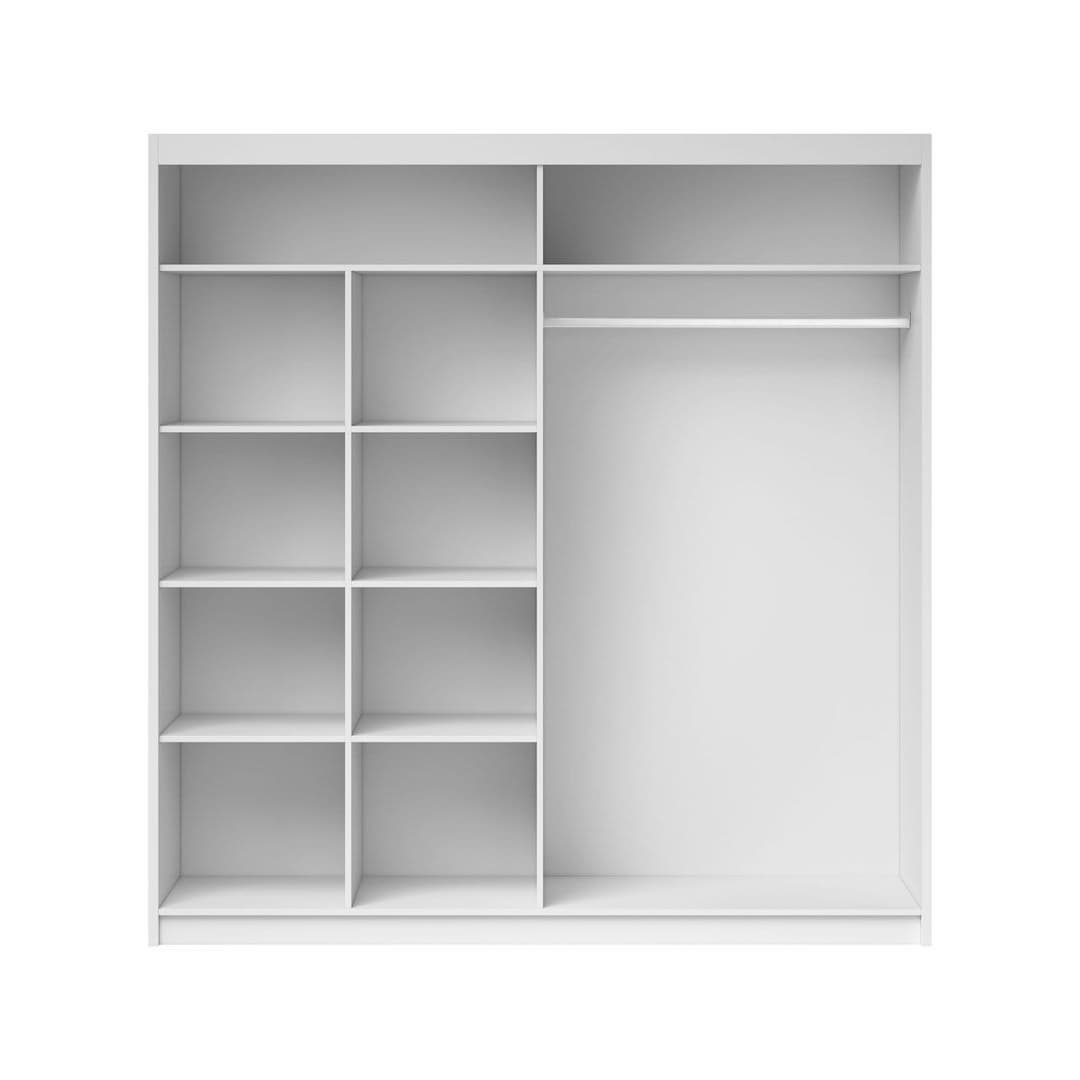 Alfa Mirrored Sliding Door Wardrobe