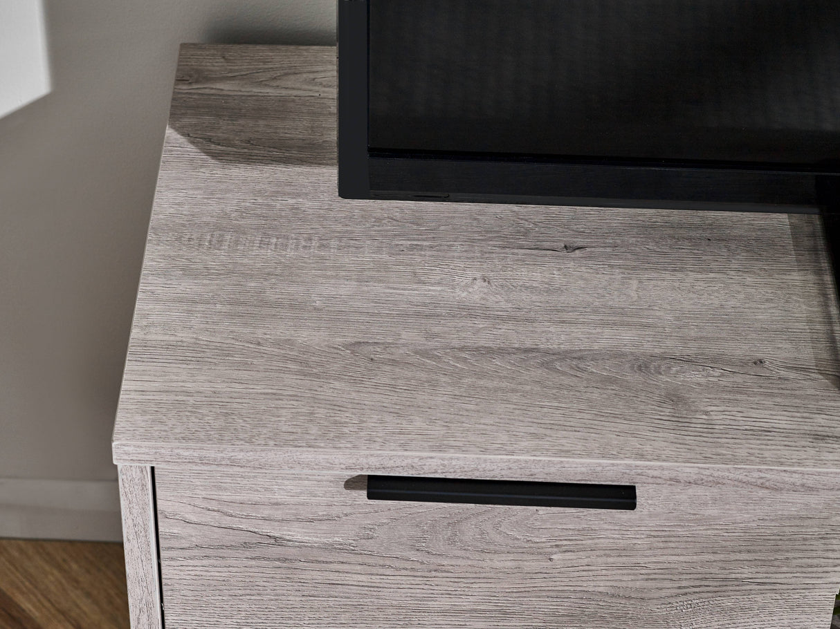 Bali TV Unit - Grey Oak