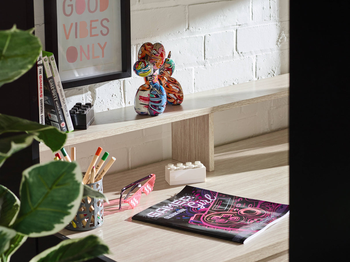 Blaze Gaming Highsleeper - Black And Pale Wood