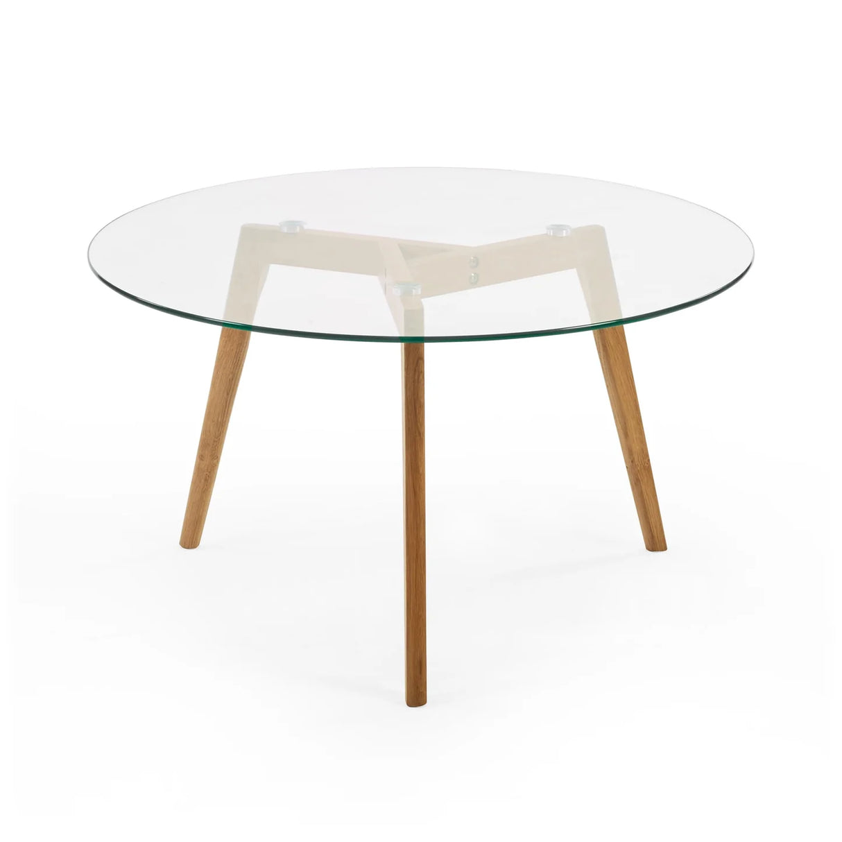 Bryant Round Glass Coffee Table