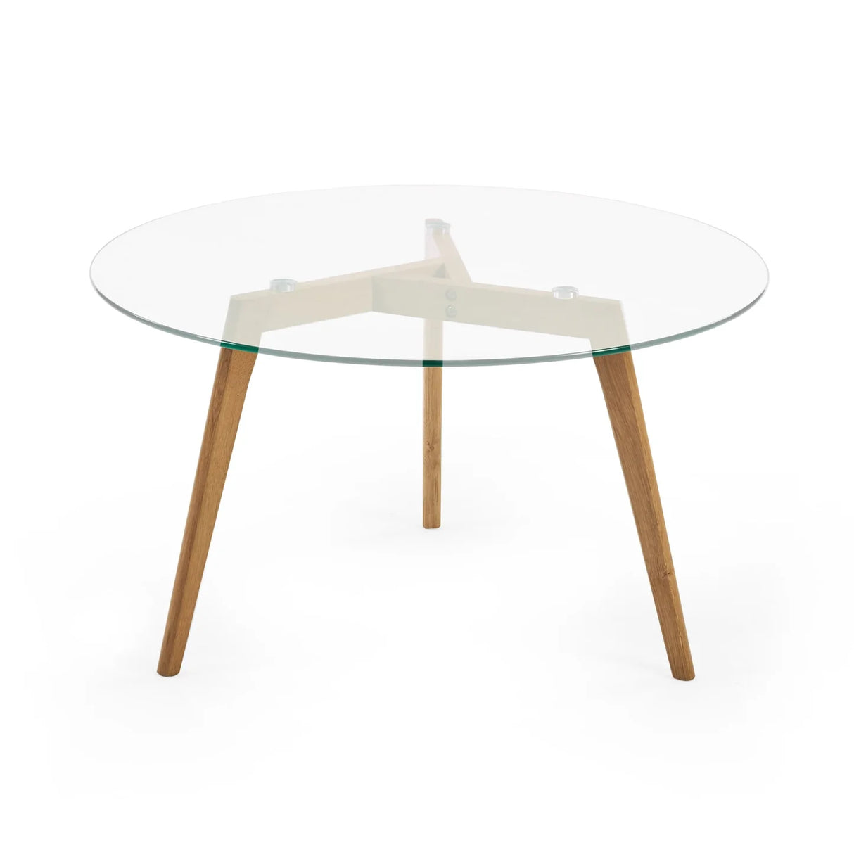 Bryant Round Glass Coffee Table