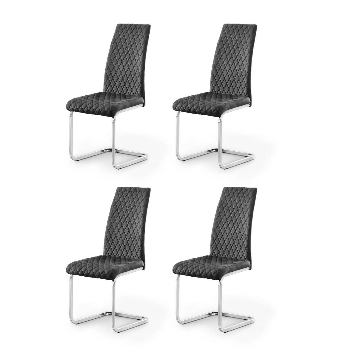 Calabria Cantilever Chairs (Set of 4)