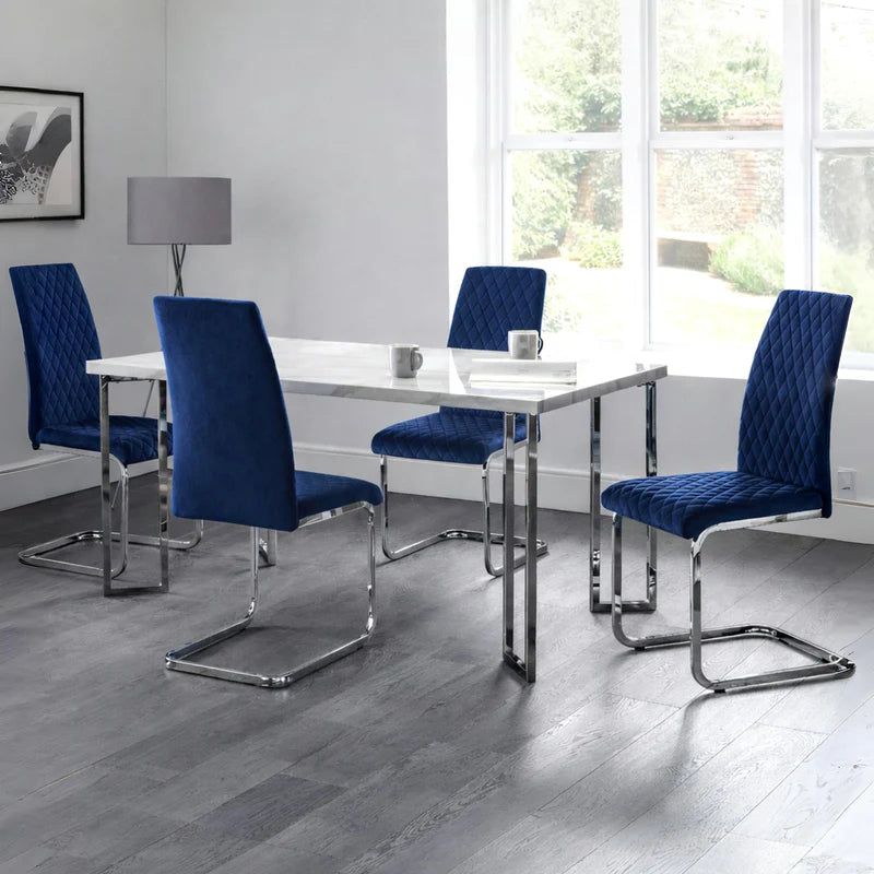 Calabria Cantilever Chairs (Set of 4)