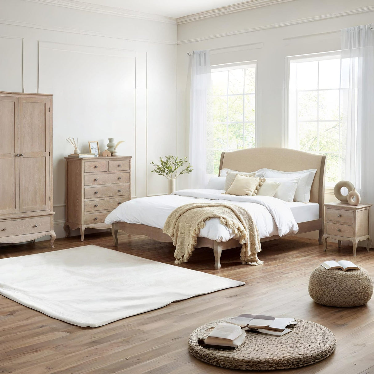 Sydney 2 Drawer Bedside