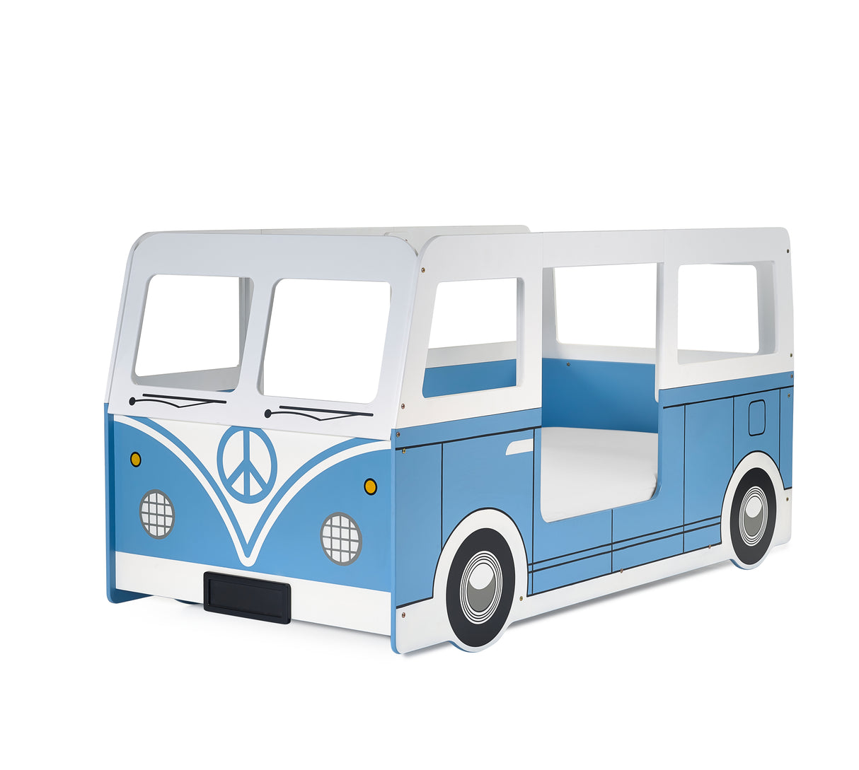 Campervan Bed - Light Blue