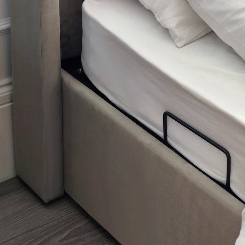 Clara Side Lift-Up Ottoman Storage Tv Bed