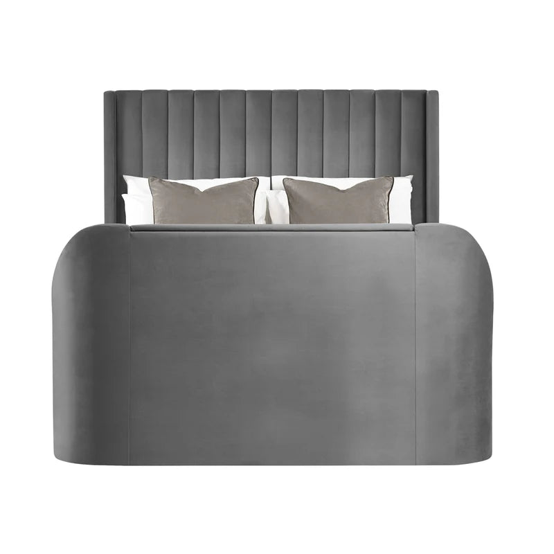 Clara Side Lift-Up Ottoman Storage Tv Bed