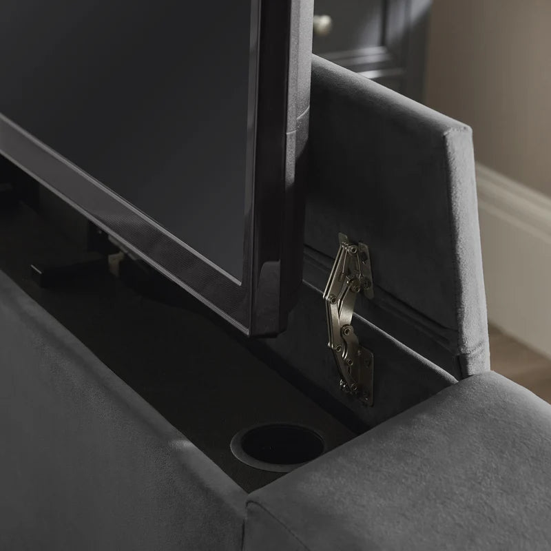 Clara Side Lift-Up Ottoman Storage Tv Bed