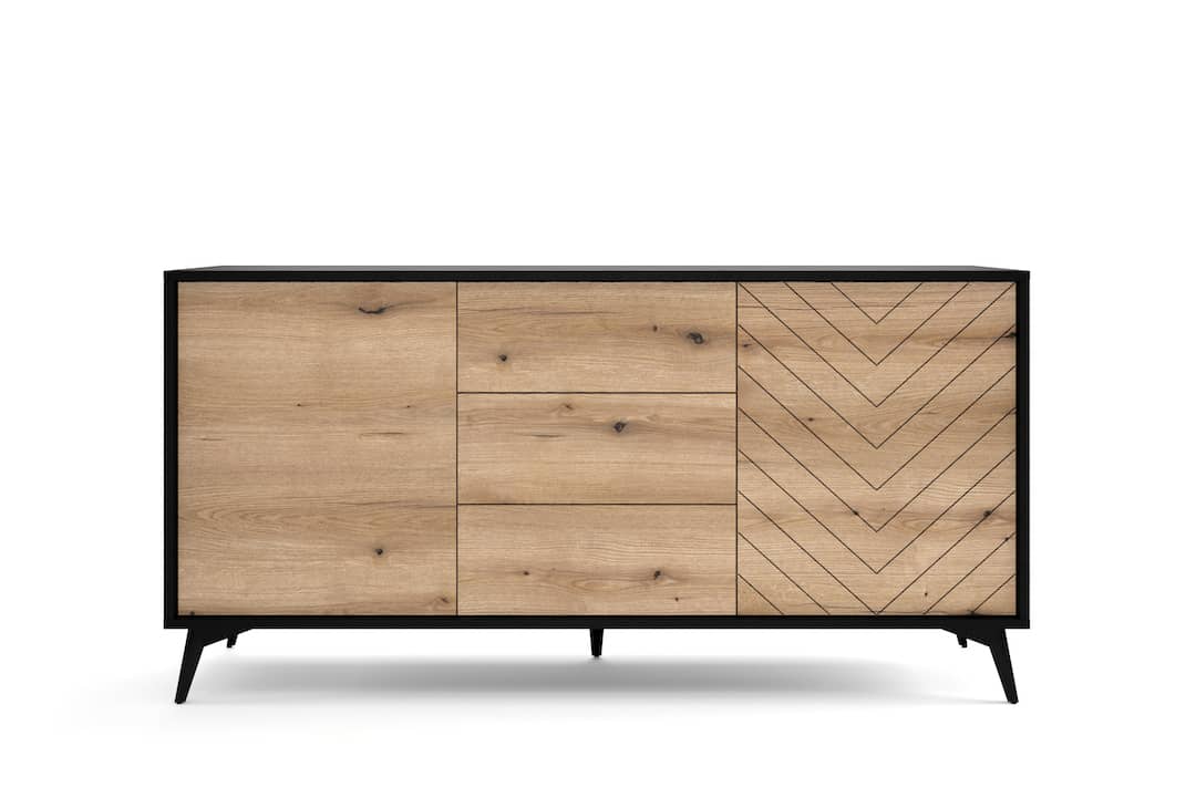 Diamond Large Sideboard Cabinet 154cm