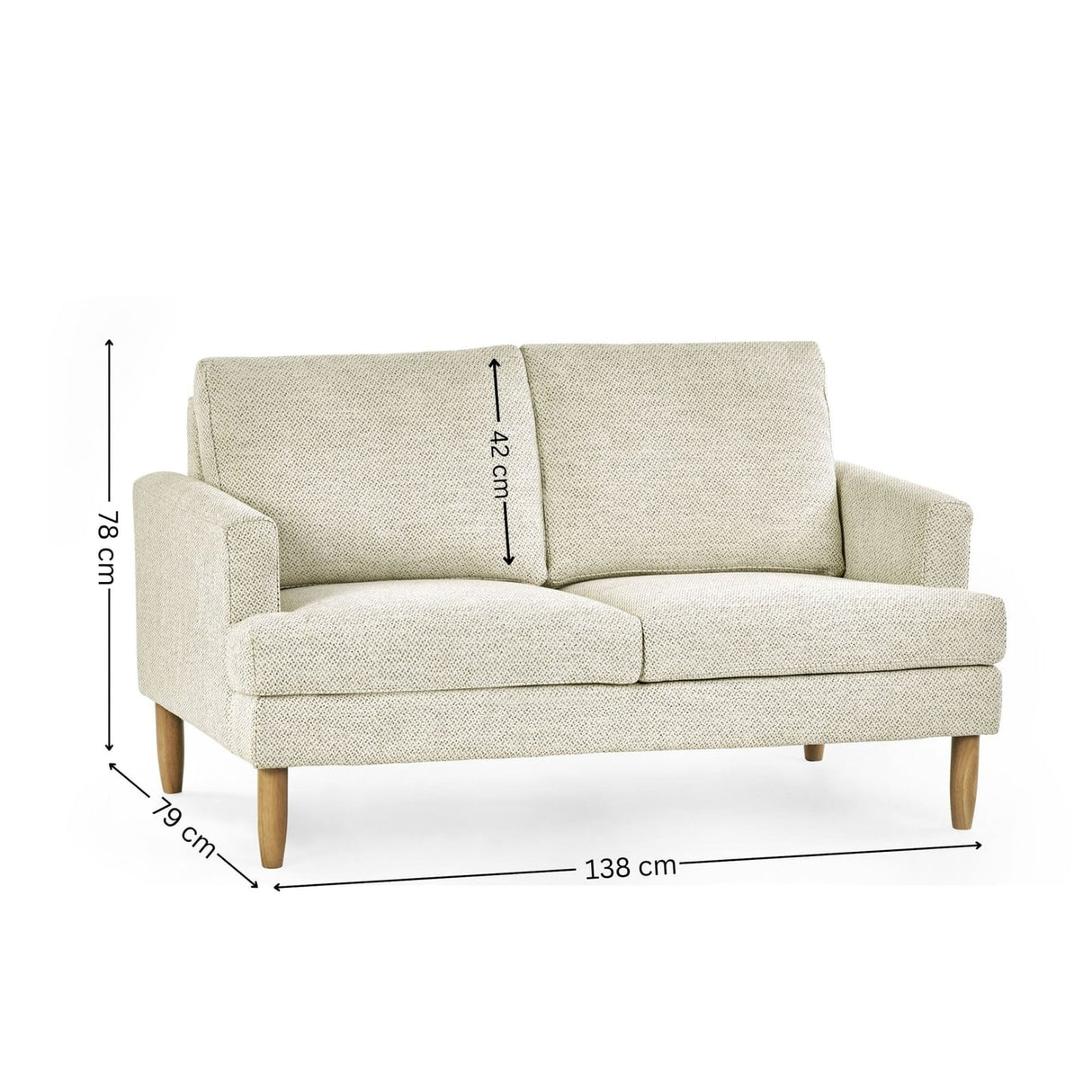 Daisy Compact 2 Seater Sofa