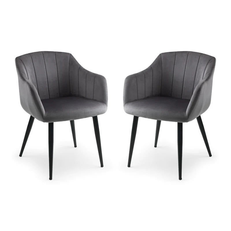 Hobart Scalloped Dining Chair (Set of 2)