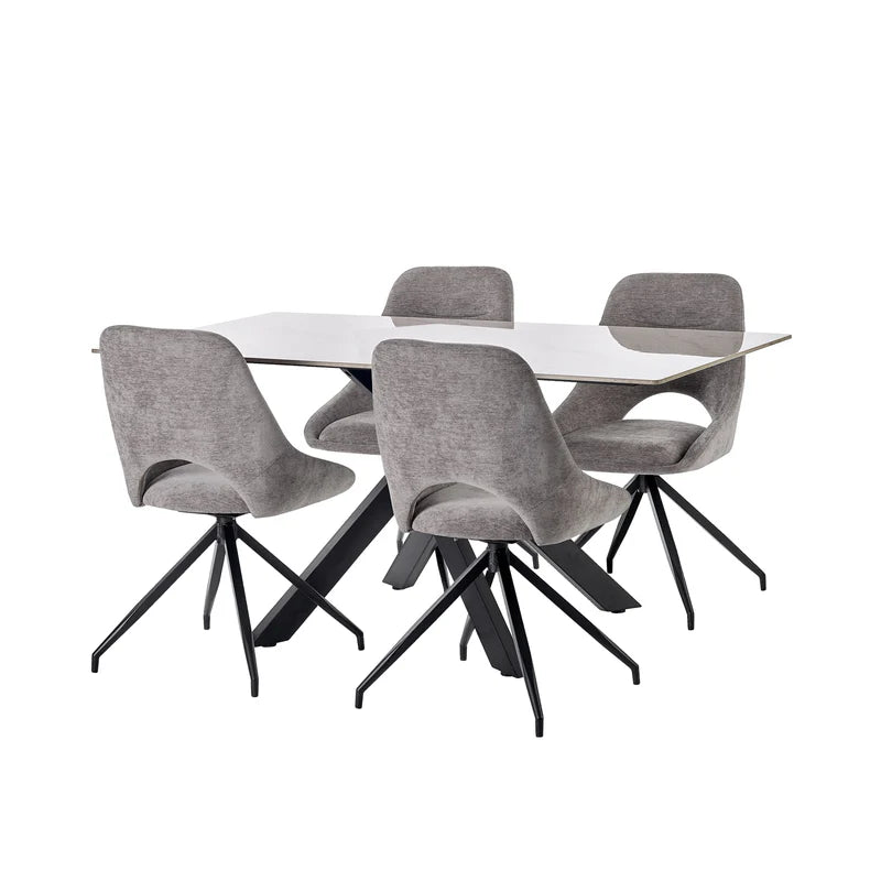 Jonah Swivel Return Chair (Set of 2)