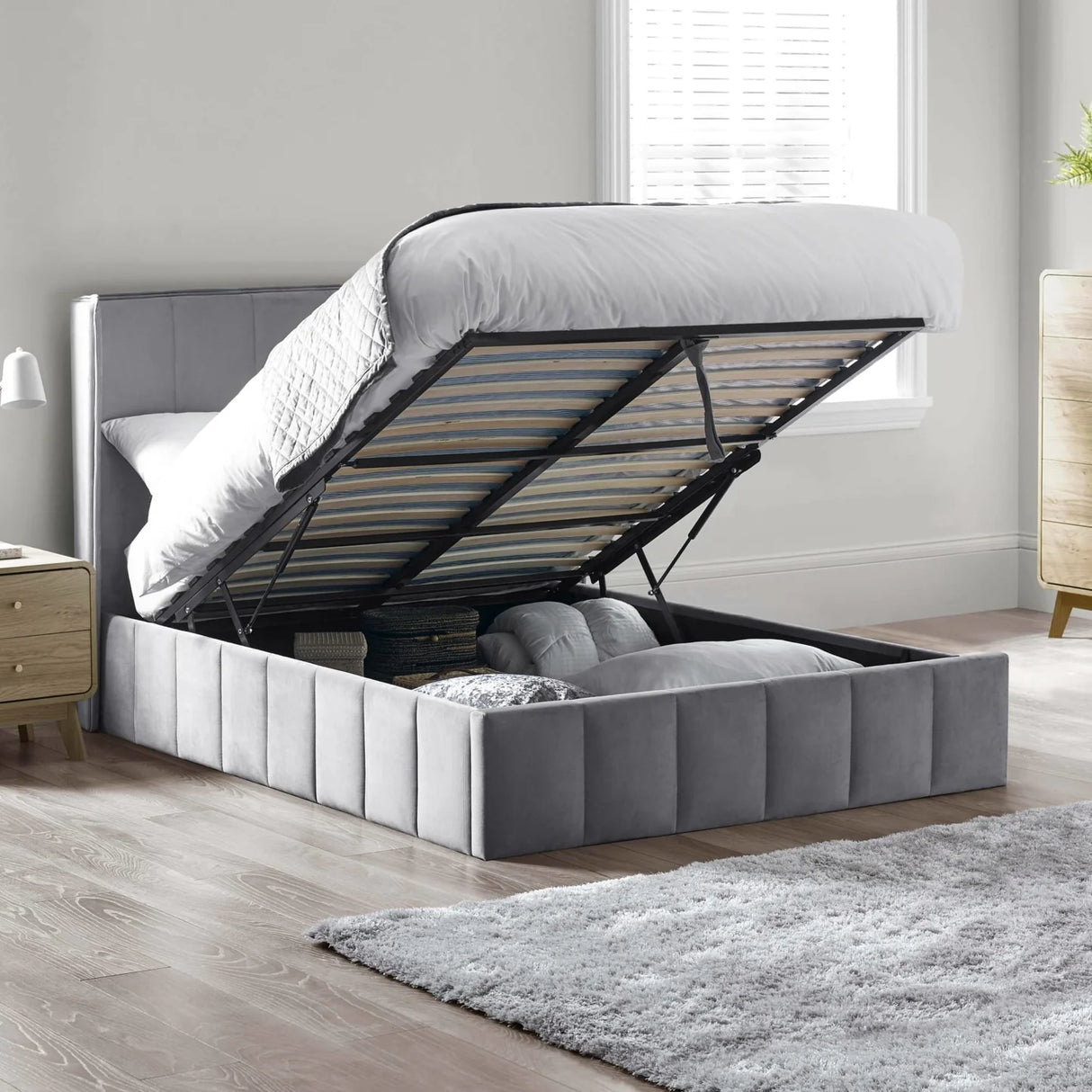 Katie Lift-Up Ottoman Storage Bed