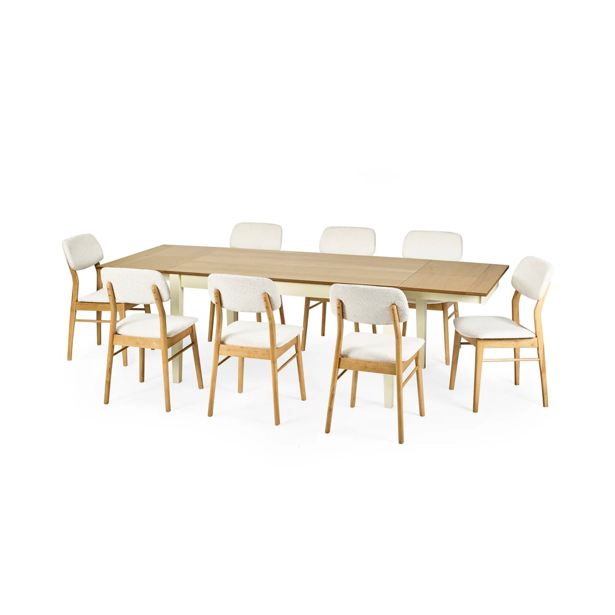 Larissa Rectangular Extending Dining Table