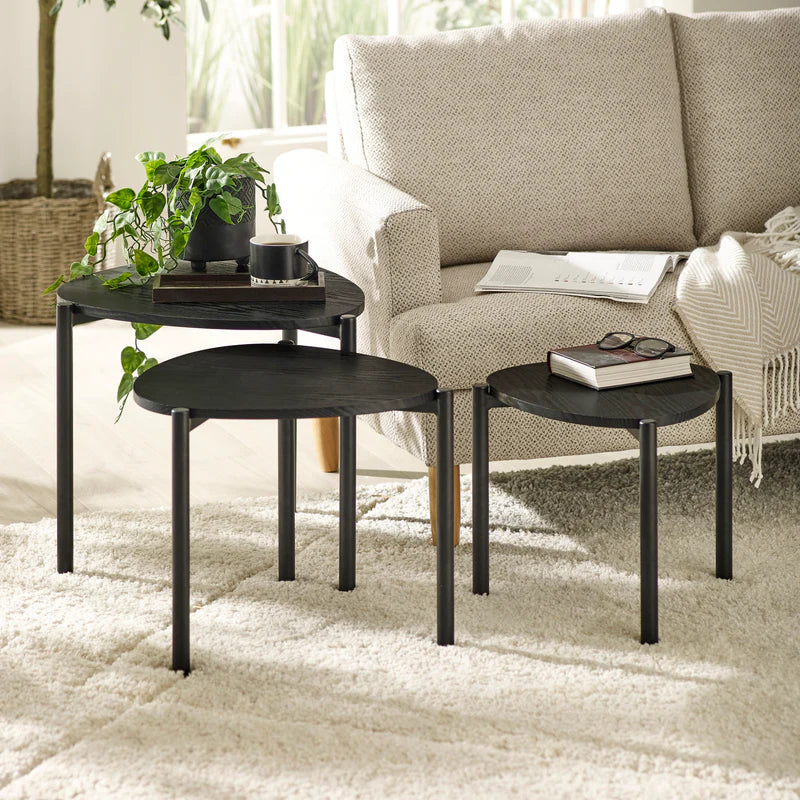 Lorette Teardrop Nesting Side Table
