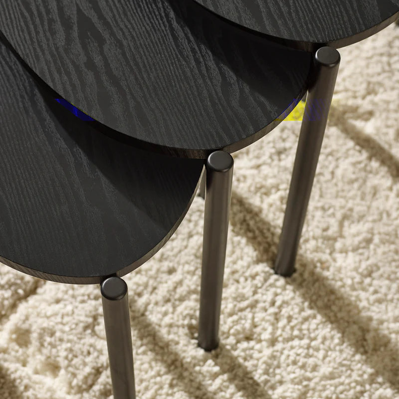 Lorette Teardrop Nesting Side Table