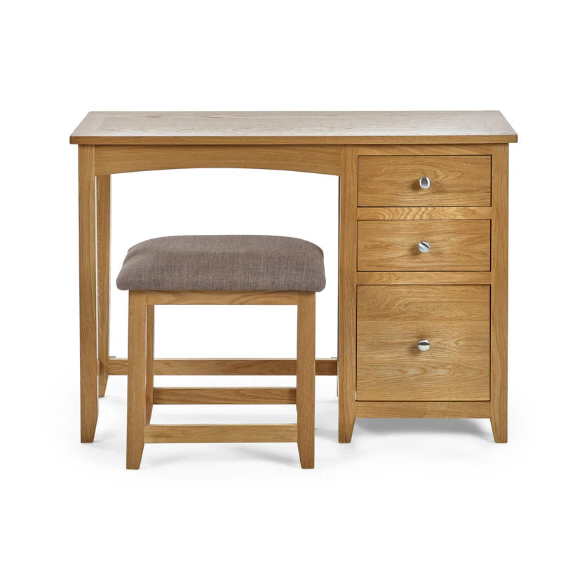 Mallory Single Dressing Table and Stool