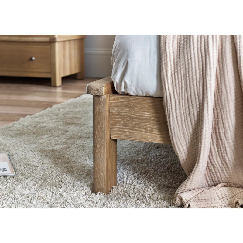 Memphis Limed Oak Bed