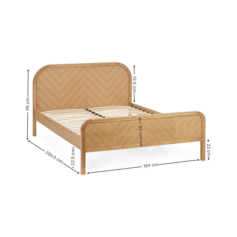 Milo Chevron Bed