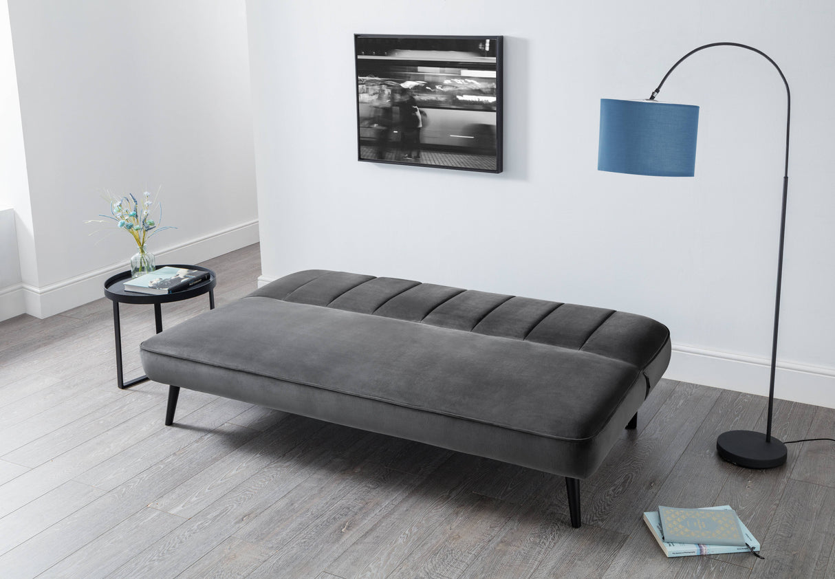 Miro Curved Back Sofabed - Blue