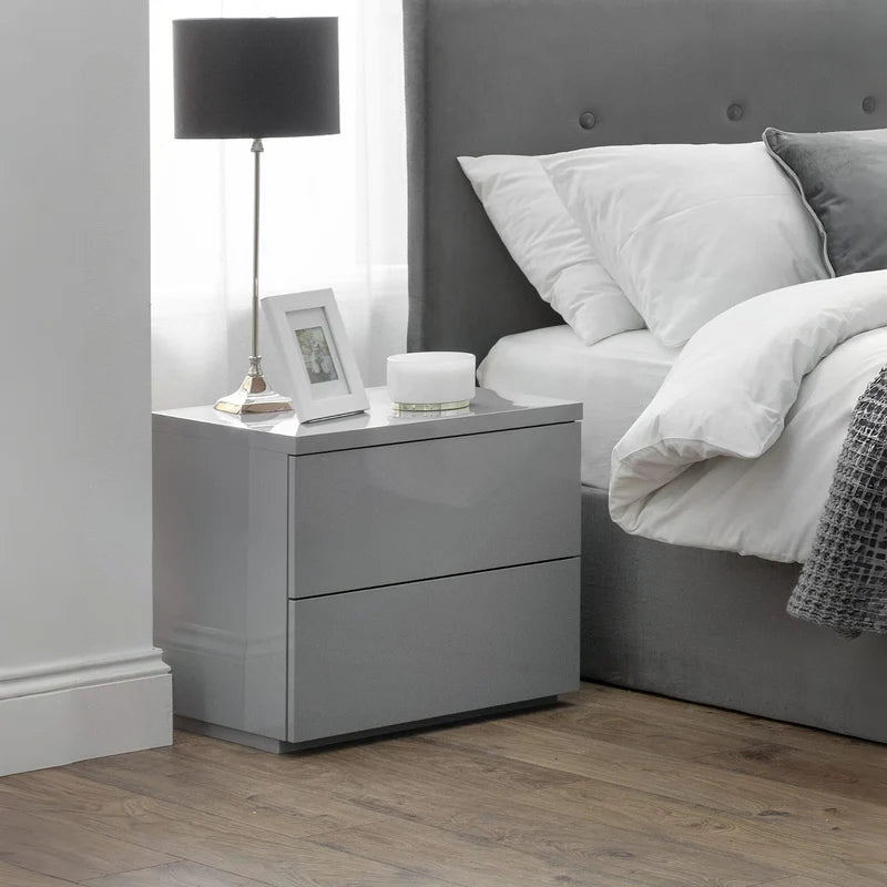 Monaco 2 Drawer Bedside