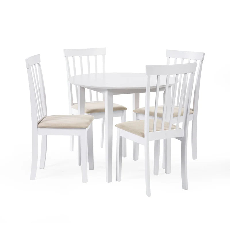 Orwell Round Table with 4 Chairs Dining Set