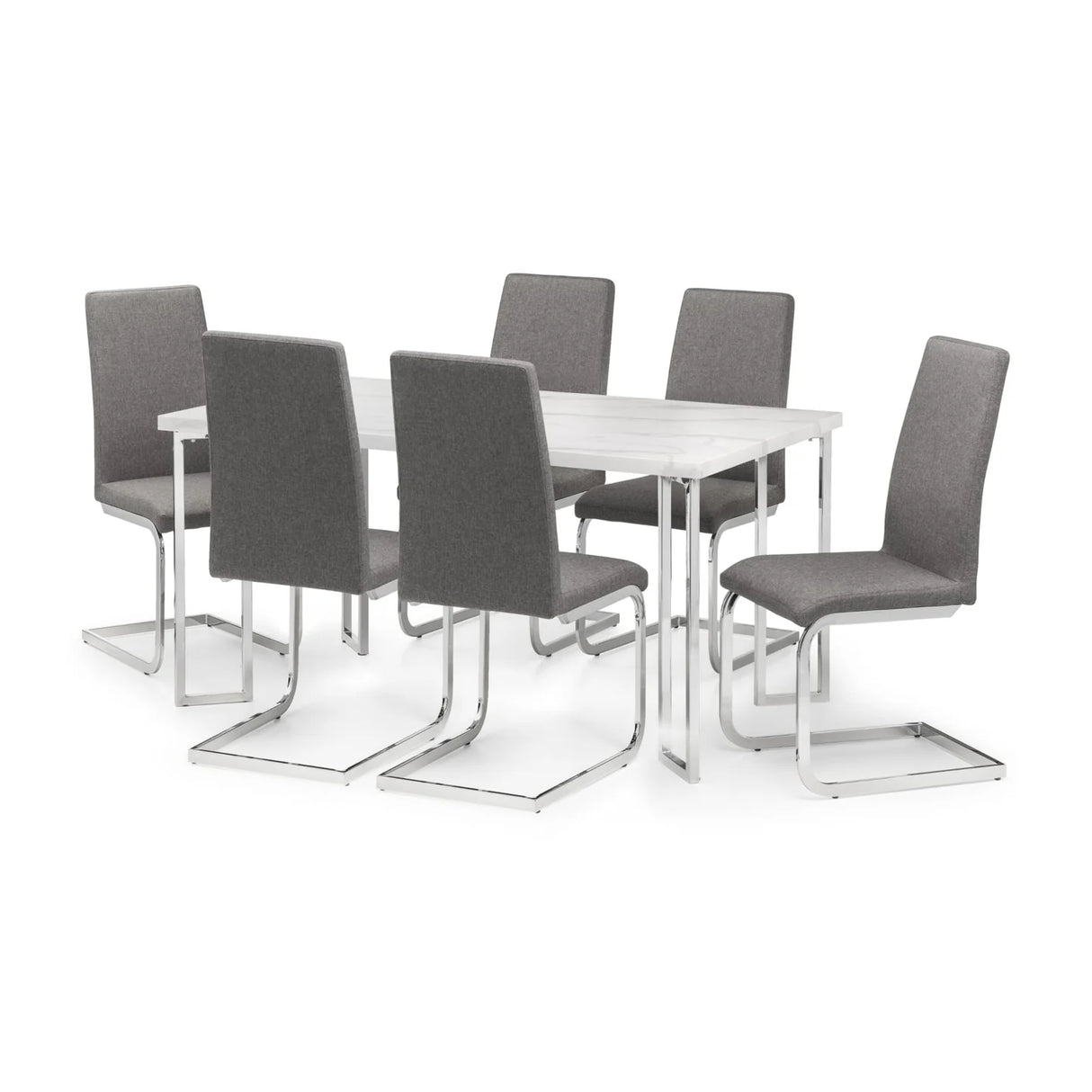 Roma Cantilever Dining Chair (Set of 2)