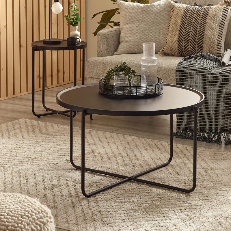 Sagrada Coffee & Lamp Table Set