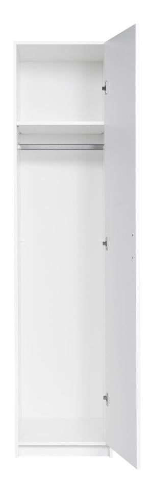 Snow 01 HInged Door Wardrobe 47cm