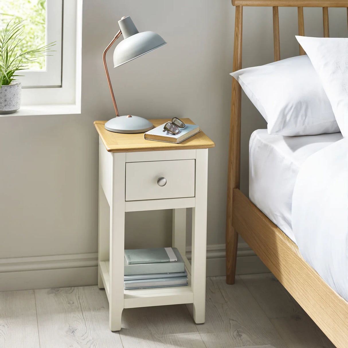 Somerset 1 Drawer Bedside