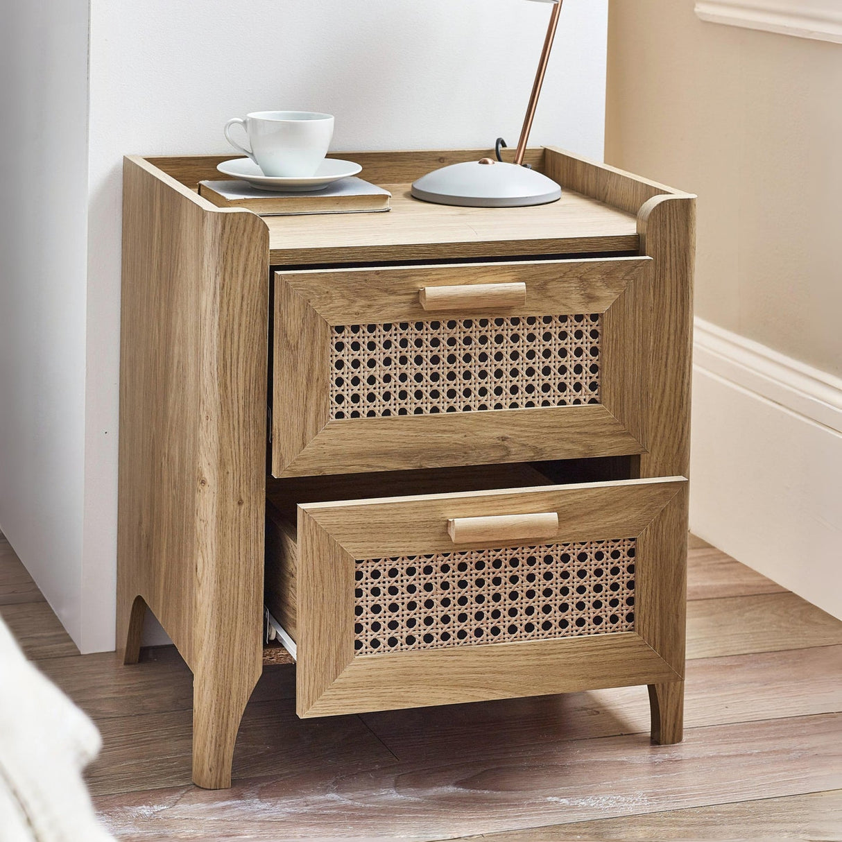 Sydney 2 Drawer Bedside