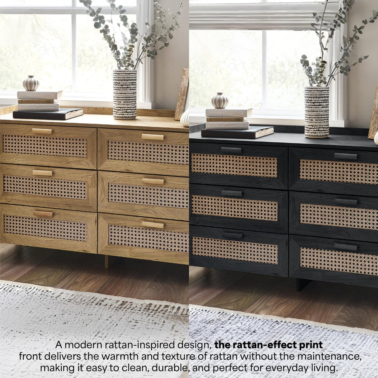 Sydney 6 Drawer Wide Chest