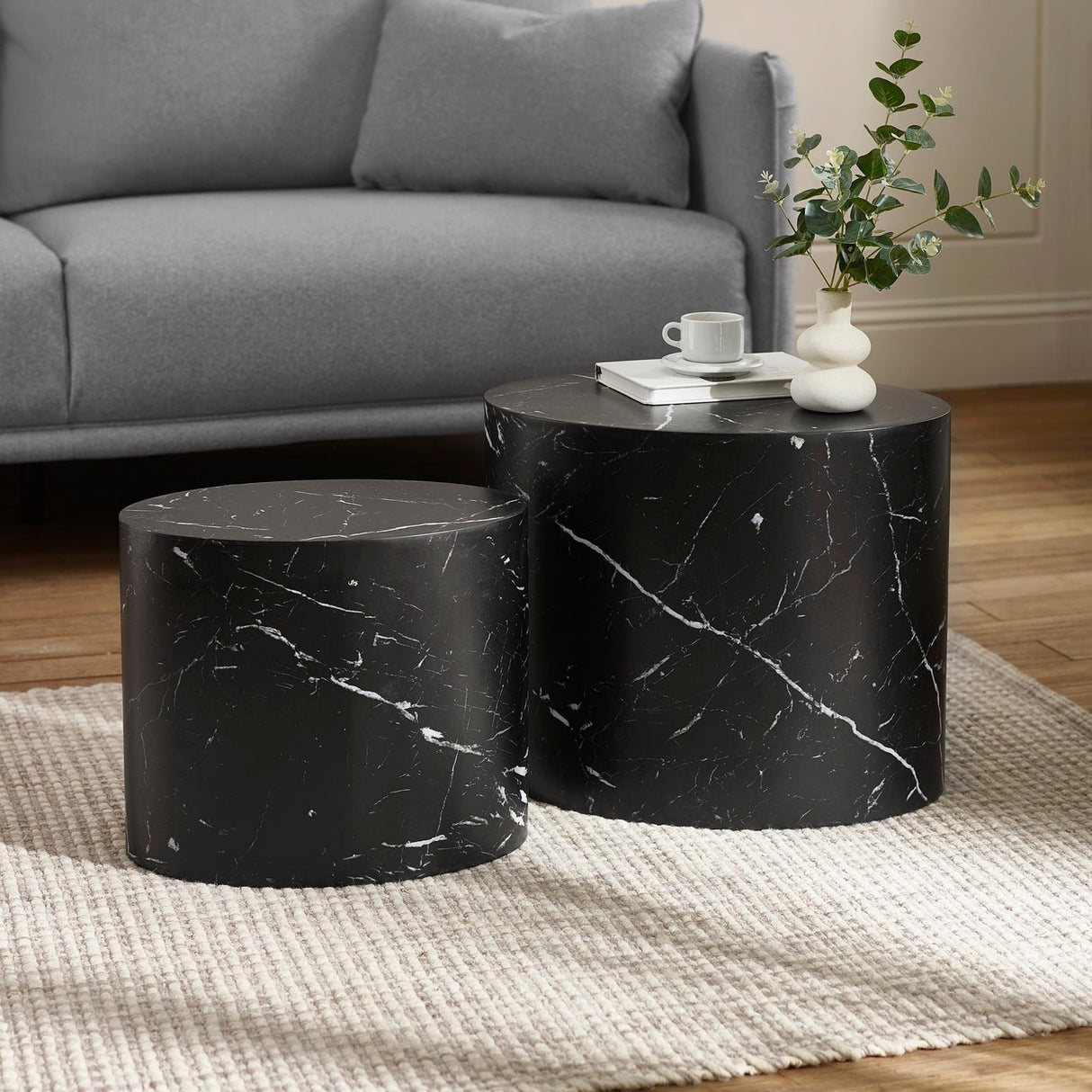 Toba Oval Nest of Tables