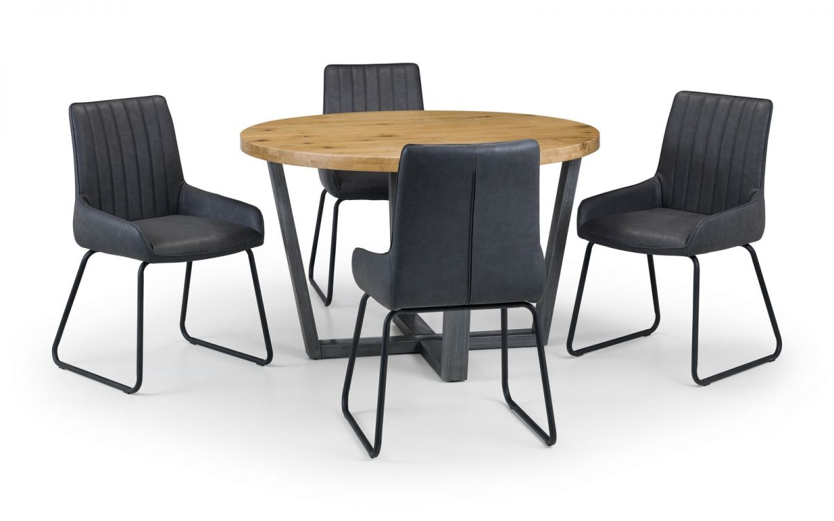 Brooklyn Round & Soho Dining Set