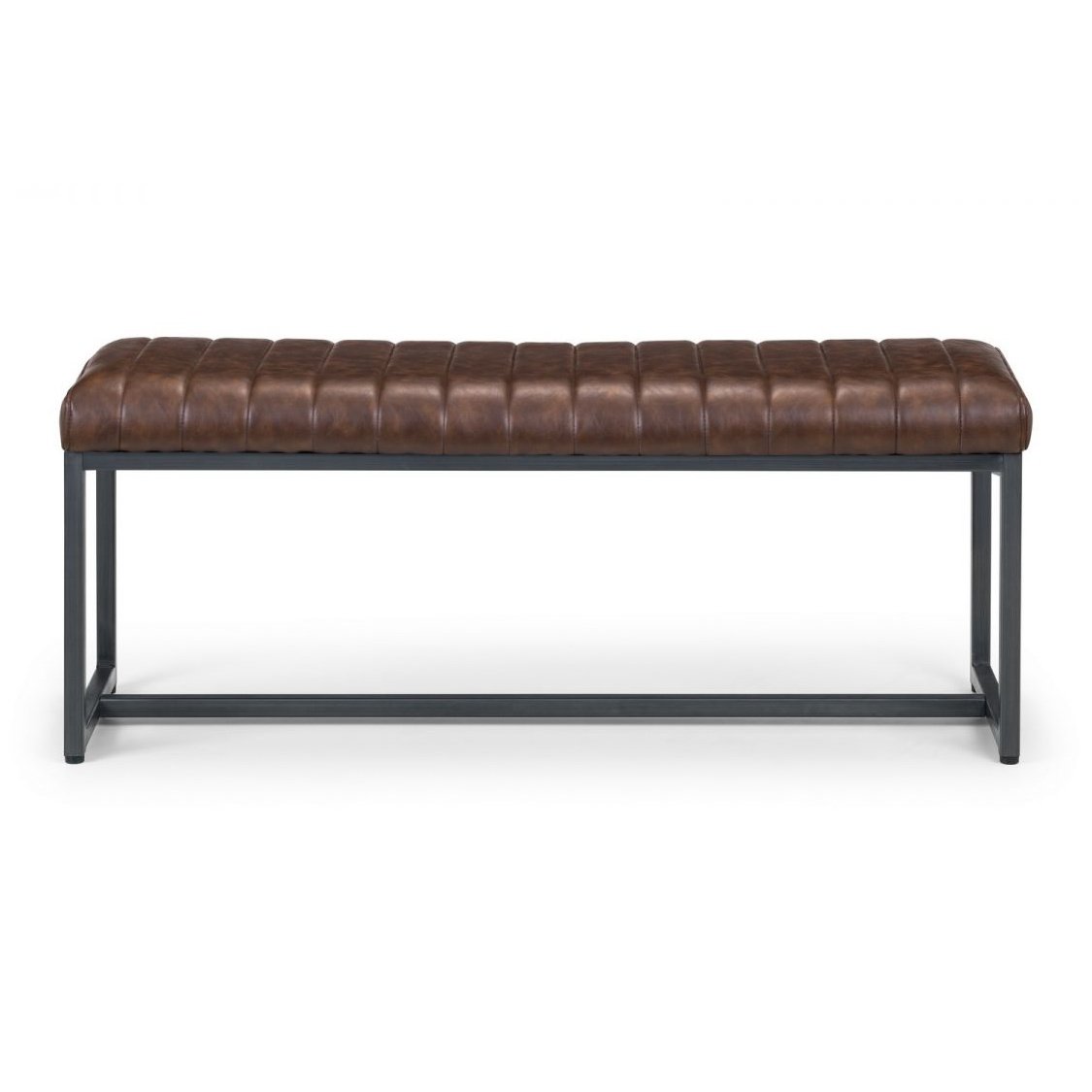 Brooklyn Upholstered Bench - Charcoal