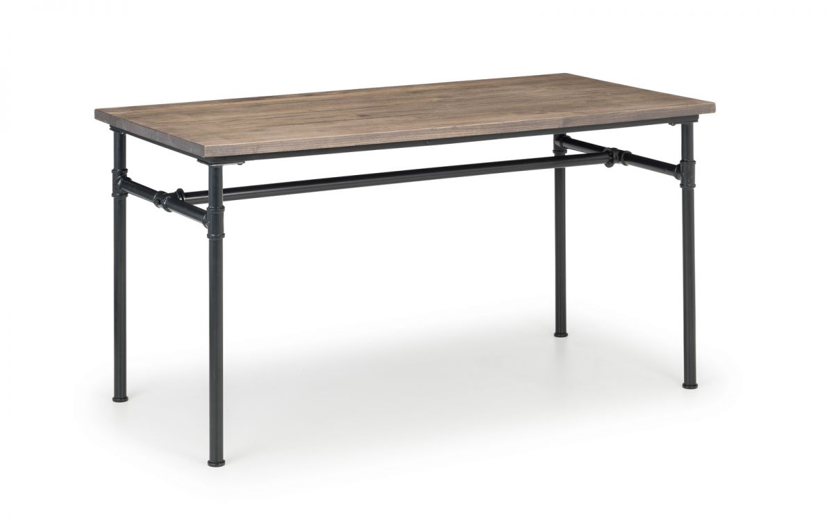 Carnegie Dining Table & 4 Luxe Grey Chairs