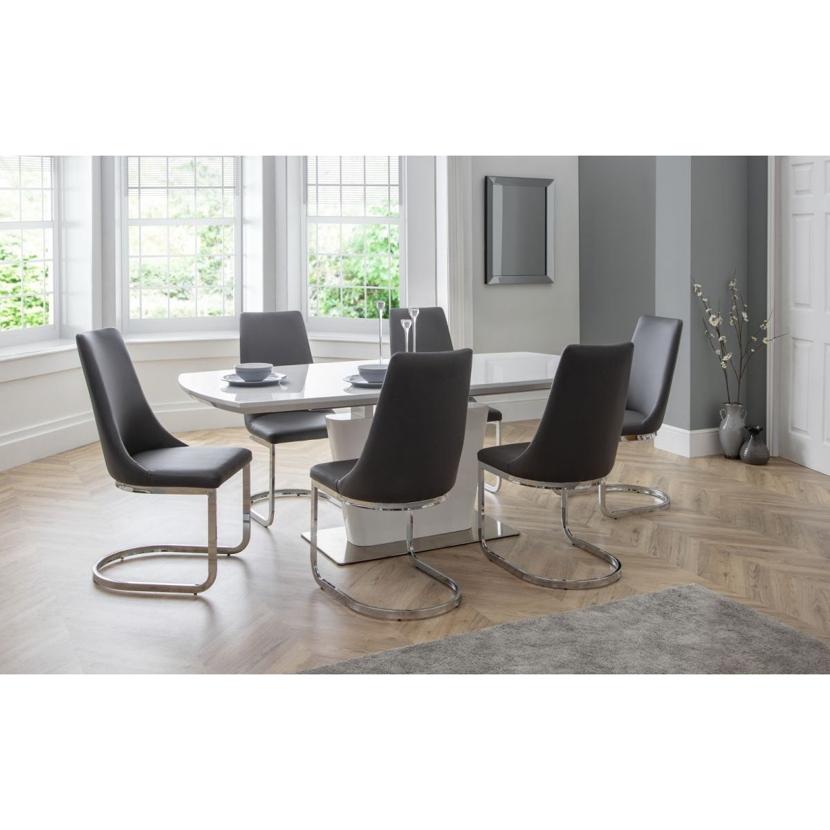 Como Dining Set (6 Chairs)
