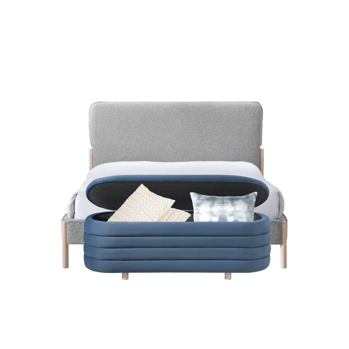 Cove Beds in Grey
