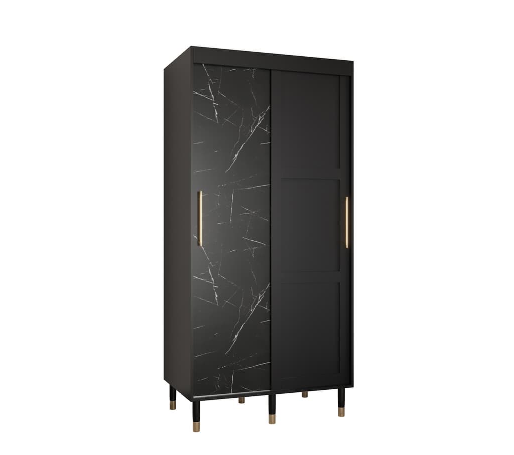 Tromso Sliding Door Wardrobe 100cm