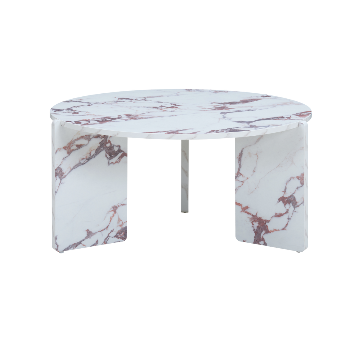 Halo Coffee Table Marble Effect