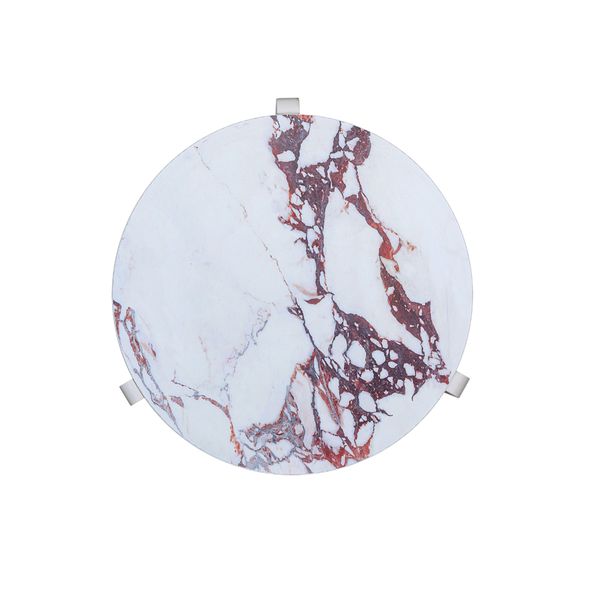 Halo Side Table Marble Effect
