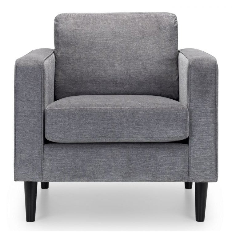 Hayward Armchair - Grey Chenille