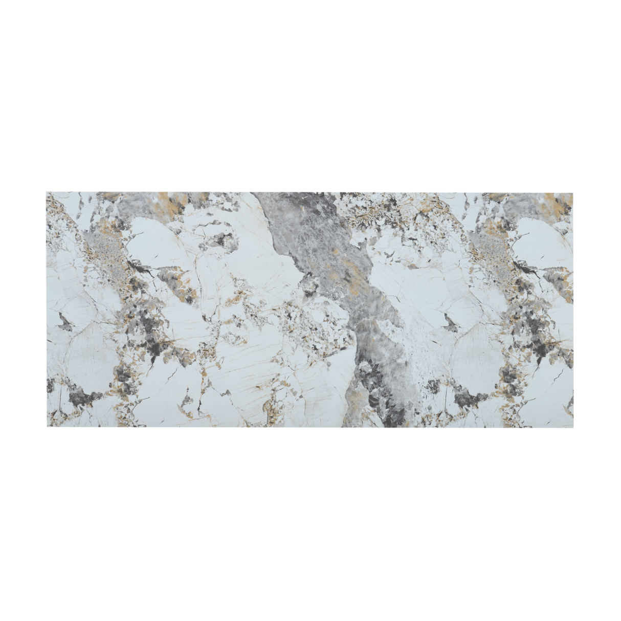 Horizon Large Dining Table Marble Effect