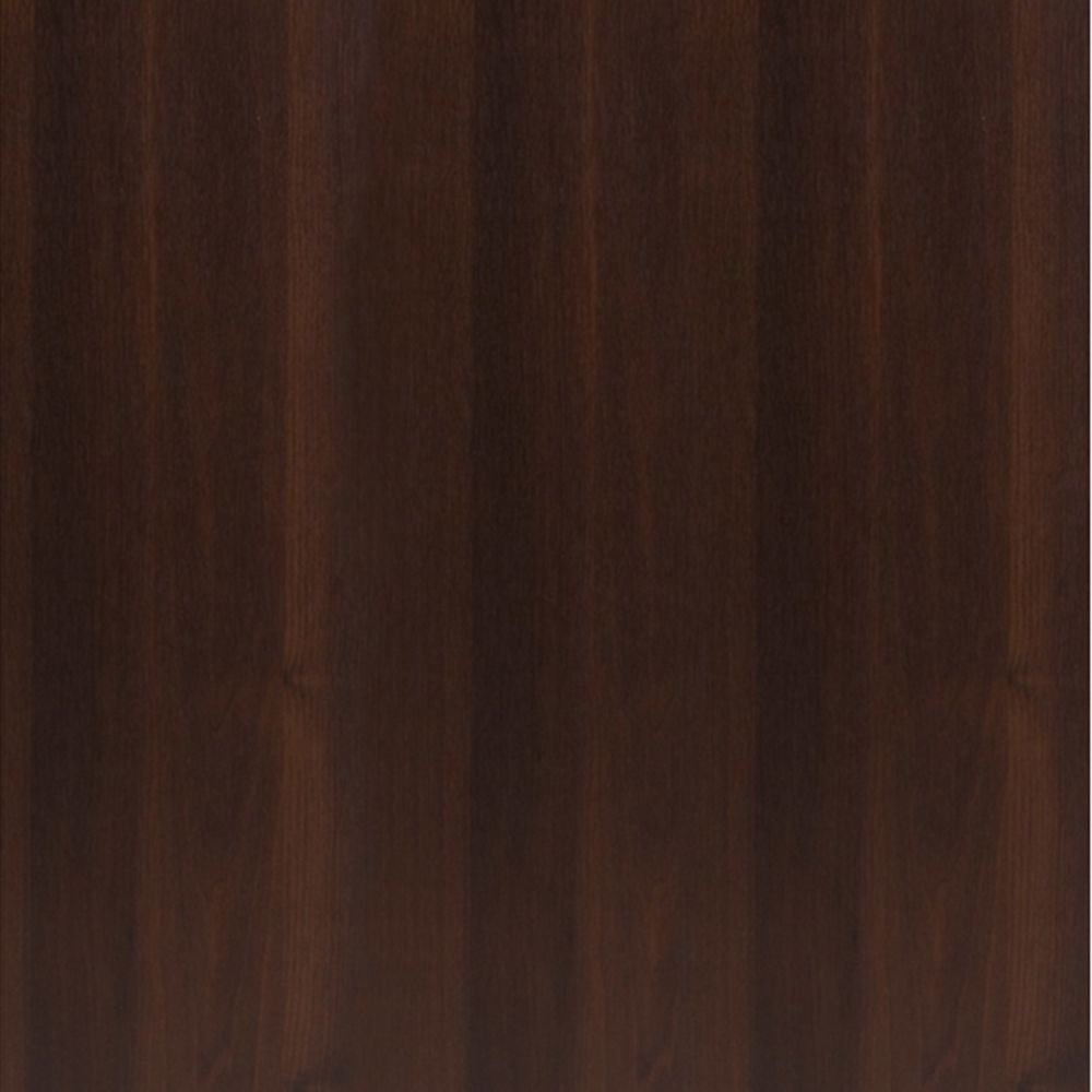 Imperial 3 Door Glazed Sideboard in Dark Mahogany Melamine