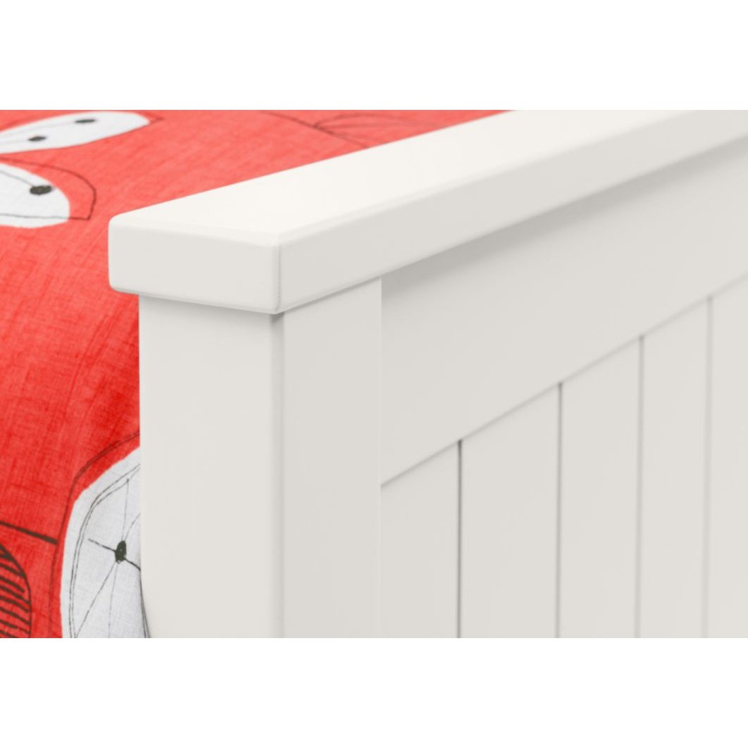 Maine Bookcase Bed - Surf White