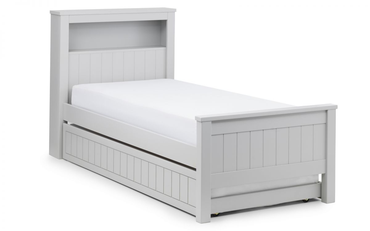 Maine Bookcase Bed - Dove Grey