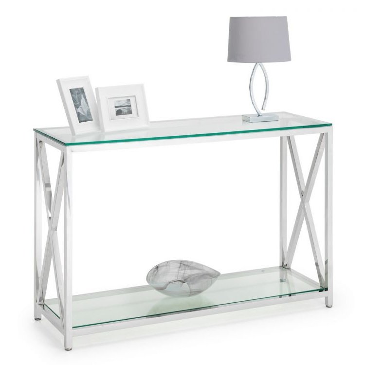 Miami Console Table - Silver